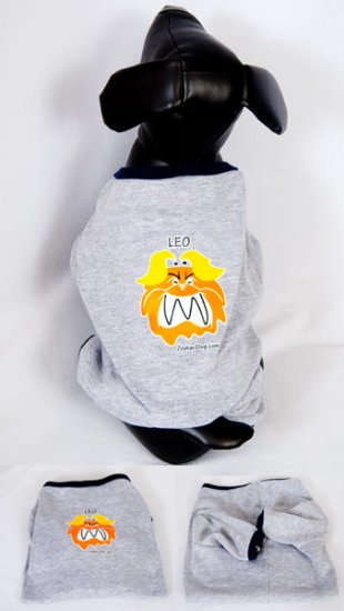 Leo Baby Rib Dog T-Shirt